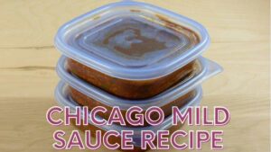 Chicago Mild Sauce Recipe