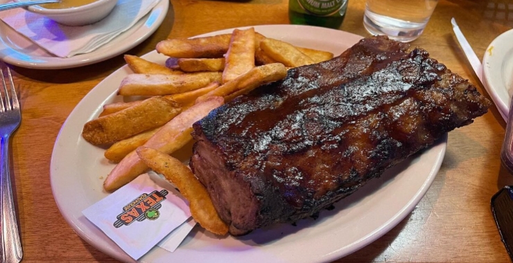 Texas Roadhouse Ribs Menu with Prices